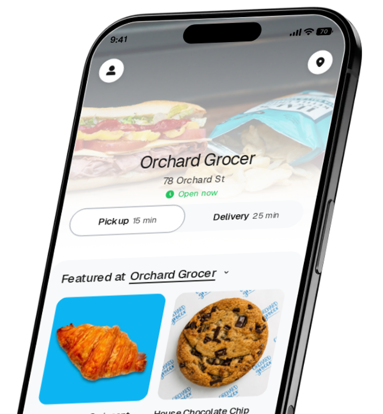 Orchard Grocer app preview